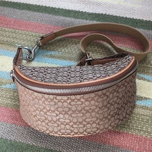 Coach Signature Mini Belt Bag Waist Bag Fanny Pack